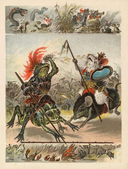 battle-of-frogs-and-mice-in-pictures